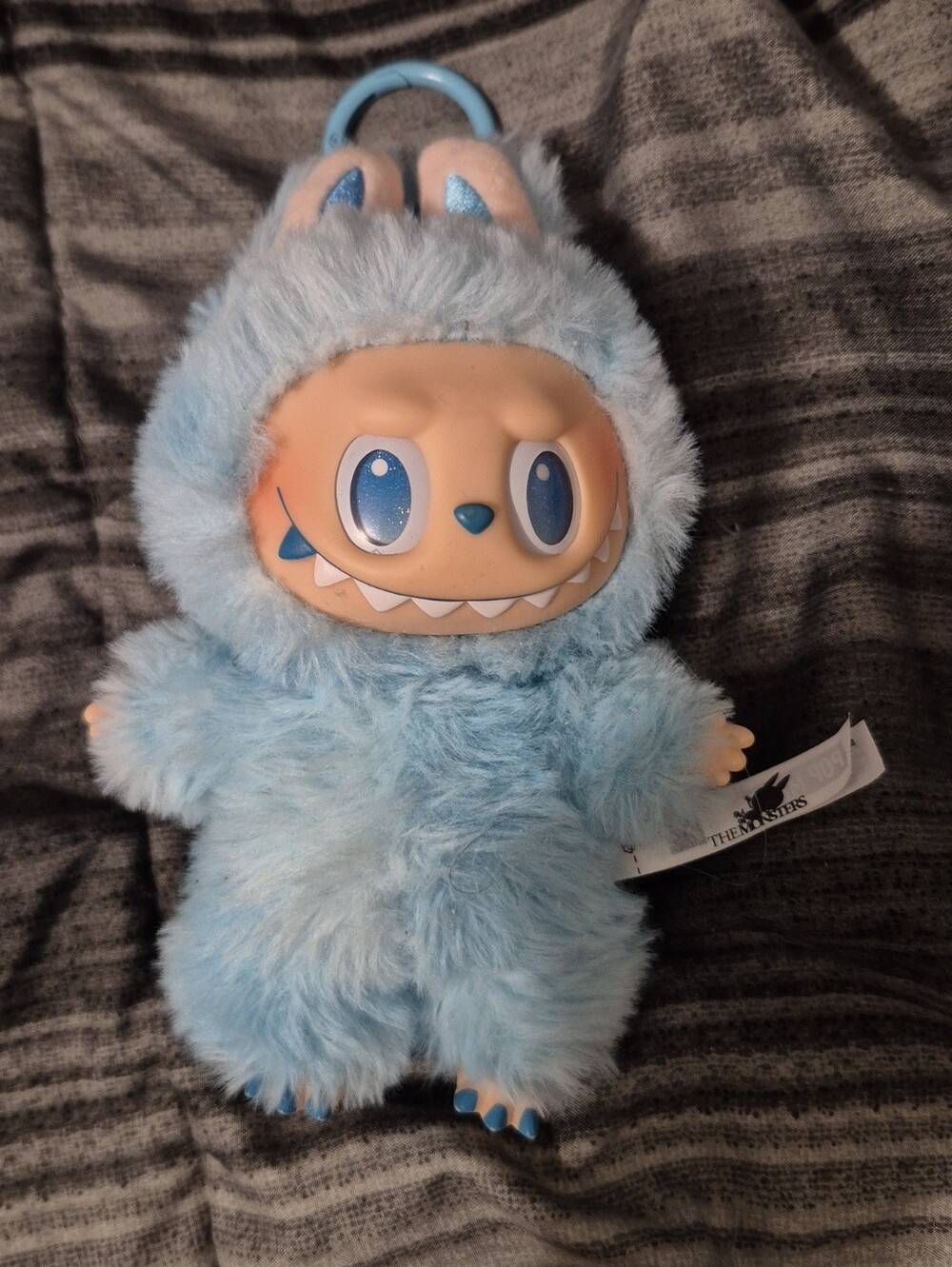The Monsters Blue Labubu Keychain